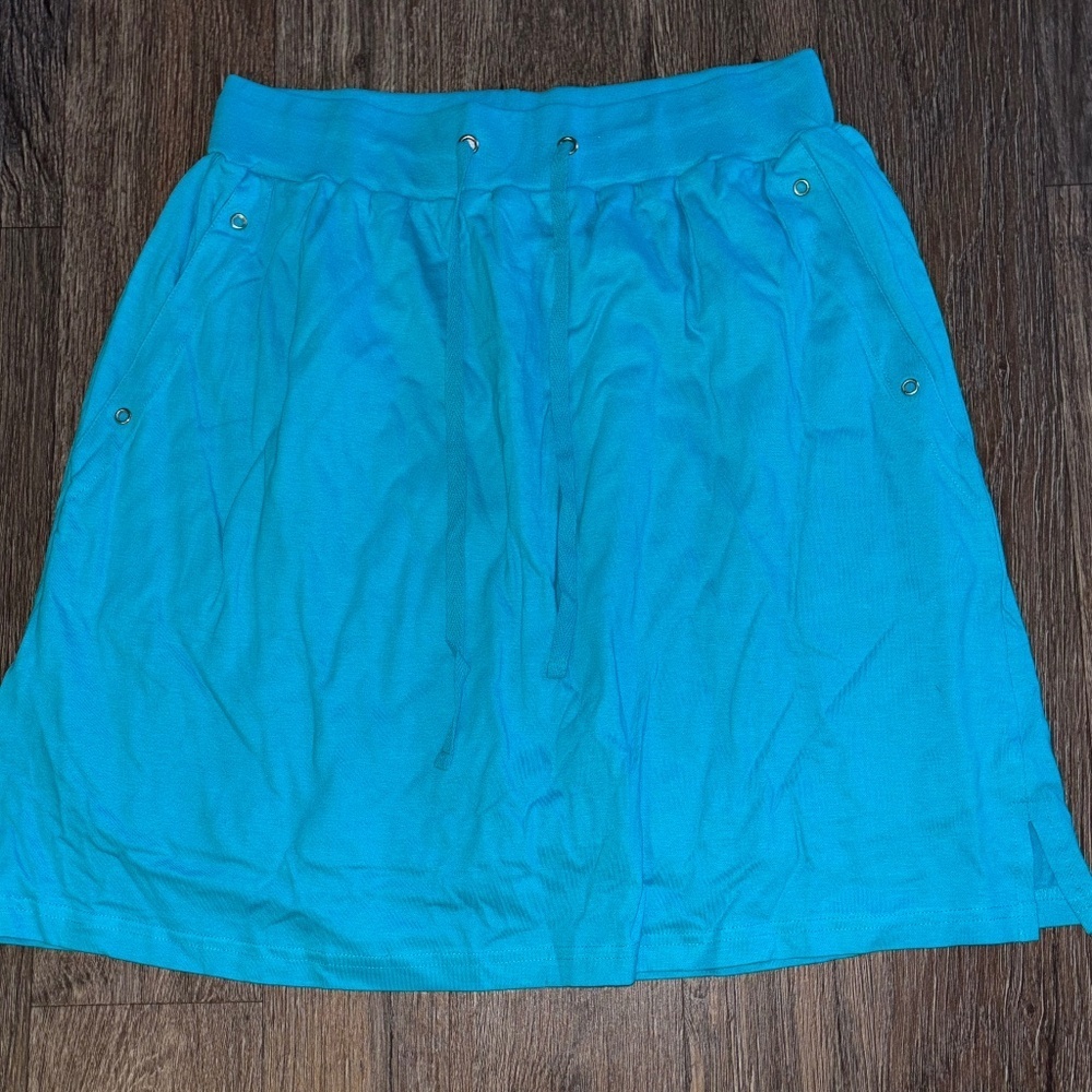 Collections etc Large cotton skort